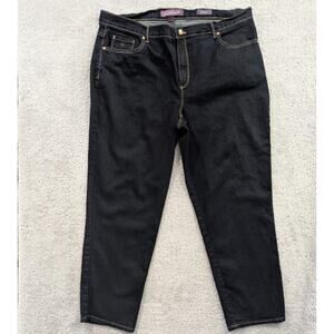 Gloria Vanderbilt Amanda Jeans Women's 20W Stretch Denim Classic Casual Dark
